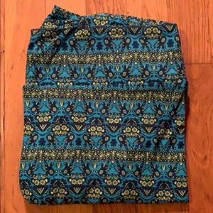LuLaRoe geometric print TC leggings
